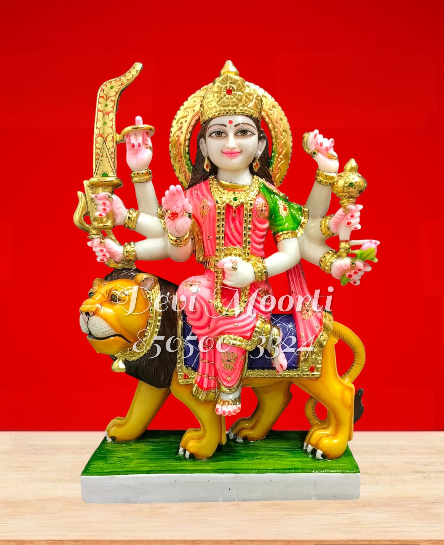 Marble Durga Idol